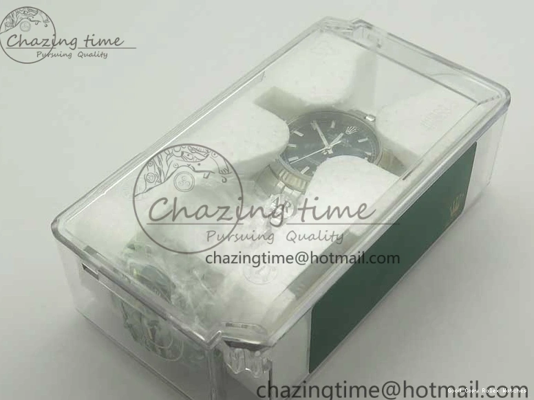 Good Copy Rolex Watches ARF 116234 1:1 DateJust 904L Markers Black SS Minimalist V 904L on 36 Jubilee Bracelet Sticks SS Dial 3374 Best SA3135 Edition 0113